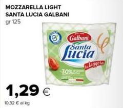 Galbani - Mozzarella Light Santa Lucia