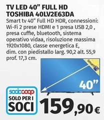 Toshiba - Tv Led 40