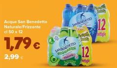 San Benedetto - Acqua Naturale/frizzante