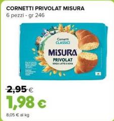 Misura - Cornetti Privolat