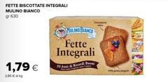 Mulino Bianco - Fette Biscottate Integrali