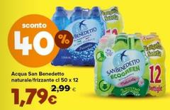 San Benedetto - Acqua Naturale/frizzante