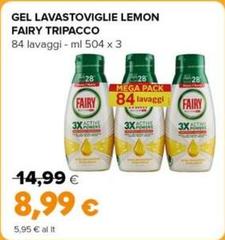 Fairy - Gel Lavastoviglie Lemon Tripacco
