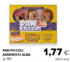 Alba - Pan Piccoli Sandwich