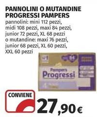 Pampers - Pannolini O Mutandine Progressi