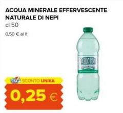 Acqua Minerale Effervescente Naturale