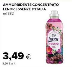Lenor - Ammorbidente Concentrato Essenze D'italia
