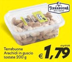 Terrabuona - Arachidi In Guscio Tostate