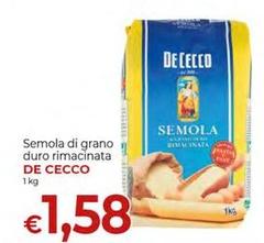 De Cecco - Semola Di Grano Duro Rimacinata
