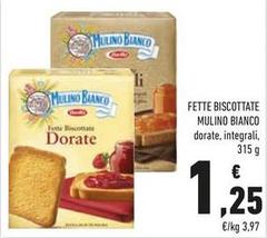 Mulino Bianco - Fette Biscottate Dorate