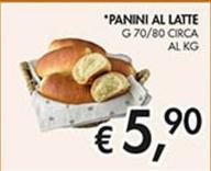 Panini Al Latte
