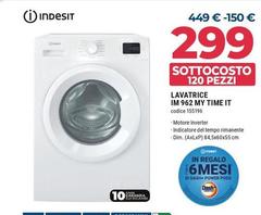 Indesit - Lavatrice IM 962 MY TIME IT