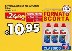 Dixan - Detersivo Liquido Per Lavatrice