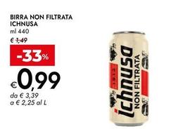 Ichnusa - Birra Non Filtrata