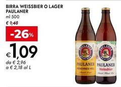Paulaner - Birra Weissbier O Lager