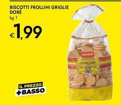 Dorè - Biscotti Frollini Griglie