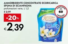 Spuma Di Sciampagna - Ammorbidente Concentrato Ecoricarica