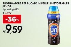 Lenor - Profumatore Per Bucato In Perle Unstoppables