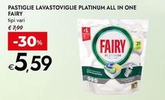 Fairy - Pastiglie Lavastoviglie Platinum All In One