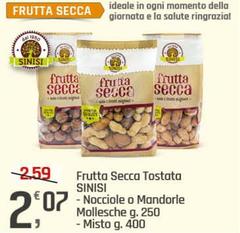 Sinisi - Frutta Secca Tostata