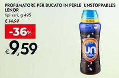 Lenor - Profumatore Per Bucato In Perle Unstoppables