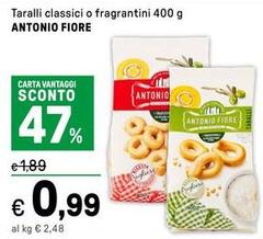 Antonio Fiore - Taralli Classici O Fragrantini