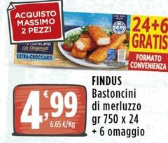 Findus - Bastoncini Di Merluzzo 