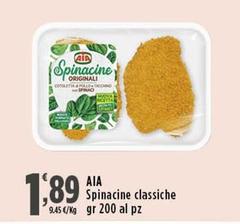 Aia - Spinacine Classiche