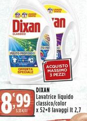 Dixan - Lavatrice Liquido Classico