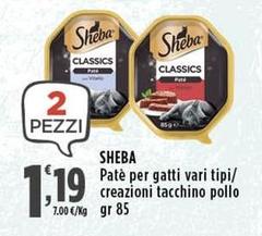 Sheba - Patè Per Gatti 