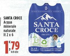 Santa Croce - Acqua Minerale Naturale