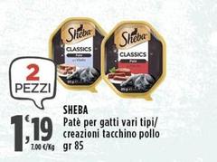 Sheba - Patè Per Gatti 
