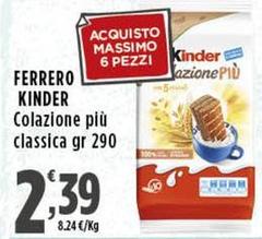 Ferrero - Kinder Colazione Più Classica