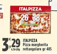 Italpizza - Pizza Margherita Rettangolare
