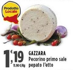 Gazzara - Pecorino Primo Sale Pepato