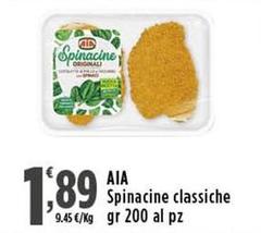 Aia - Spinacine Classiche