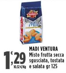 Madi Ventura - Misto Frutta Secca Sgusciata, Tostata E Salata