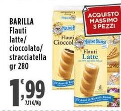 Barilla - Flauti Latte/ Cioccolato/ Stracciatella