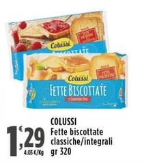 Colussi - Fette Biscottate Classiche