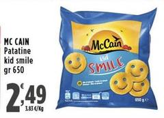 Mc Cain - Patatine Kid Smile