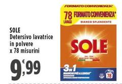 Sole - Detersivo Lavatrice In Polvere