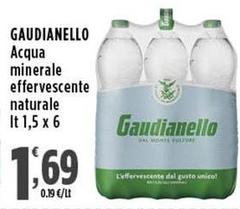 Gaudianello - Acqua Minerale Effervescente Naturale