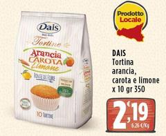 Dais - Tortina Arancia, Carota E Limone