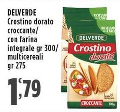 Delverde - Crostino Dorato Croccante/Con Farina Integrale