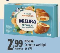 Misura - Cornetto
