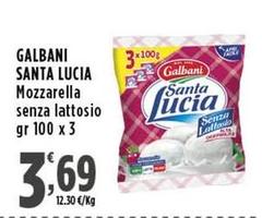 Galbani - Santa Lucia Mozzarella Senza Lattosio