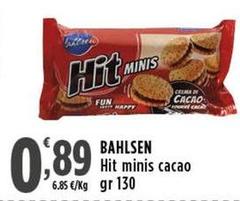 Bahlsen - Hit Minis Cacao