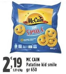 Mc cain - Patatine Kid Smile
