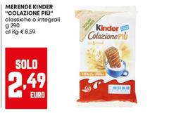 Ferrero - Merende Kinder Colazione Più