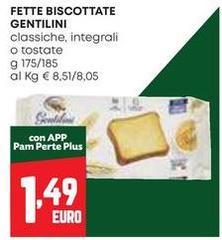 Gentilini - Fette Biscottate